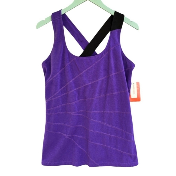 Xersion Fitted Purple Athletic Top Size XL - NEW - Picture 1 of 7
